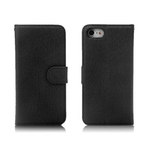 Tapa Negro Funda iPhone 7 / 8 / SE 2020