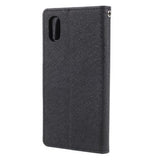 Tapa magnetic negro Funda iPhone X