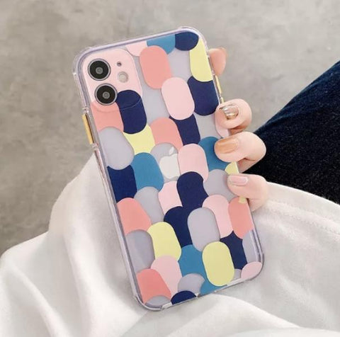 Brushstroke Circle Funda iPhone 7 / 8 / SE 20 / SE 22