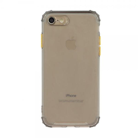 Gel Protect Button negro Funda iPhone 7 / 8 / SE 20 / SE 22
