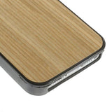 Madera and Black Funda iPhone 5/5S/SE