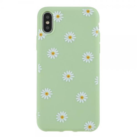 Daisy green Funda iPhone X / XS
