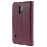 Booky leath granate Funda Galaxy S5 mini