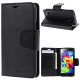 Booky leath negro Funda Galaxy S5 mini