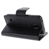 Booky leath negro Funda Galaxy S5 mini