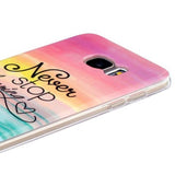 Never Stop Dreaming Funda Galaxy S7 Edge