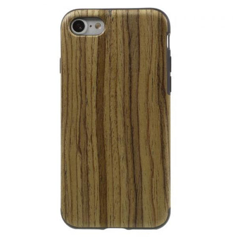 Madera and black Funda iPhone 7 / 8 / SE 2020