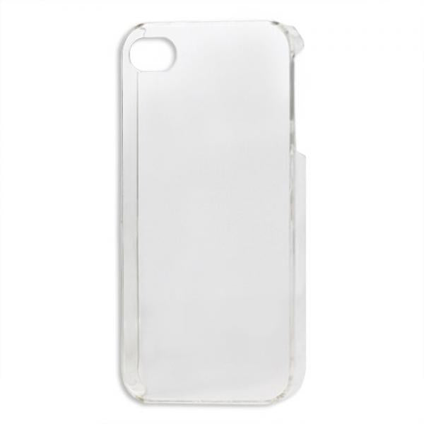 Plástico duro transparente Funda iPhone 4/4S – Doctor Manzana