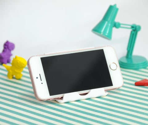 Soporte Mesa Card smartphone blanco