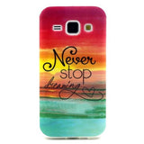 Never stop Funda Galaxy J1