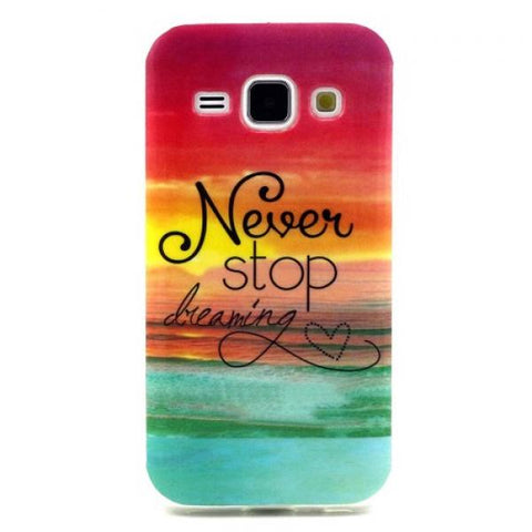 Never stop Funda Galaxy J1