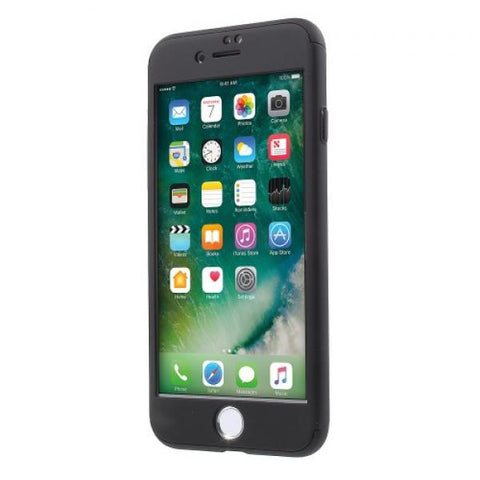 iPaky negro Funda iPhone 7 / 8 / SE 2020