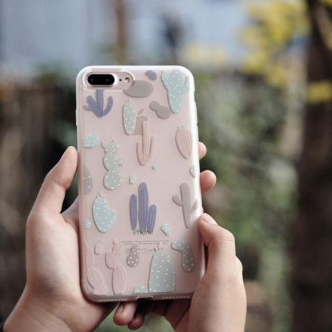 MAOX Cactus Funda iPhone 7 / 8 / SE 2020