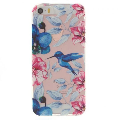 Love & Tropical bird Funda iPhone 5/5S/SE