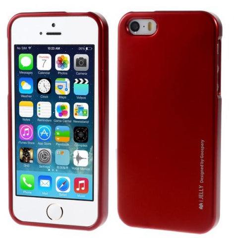 New Mercury rojo Funda iPhone 5/5S/SE