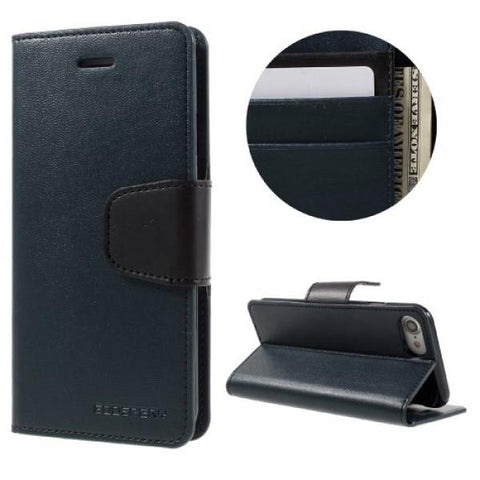 Booky Leath marino Funda iPhone 7 / 8 / SE 20 / SE 22