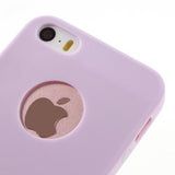 Pastel gel morado Funda iPhone 5/5S/SE