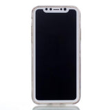 Glitter gel transparente Funda iPhone X