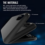 Rigid protect negro Funda iPhone X