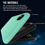 Rigid protect mint Funda iPhone X
