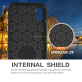 Rigid protect mint Funda iPhone X