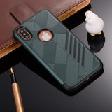 Armor Protect azul Funda iPhone X