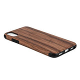 Madera and black basic Funda iPhone X / XS