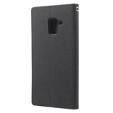 Booky negro Funda Galaxy A8 Plus 2018