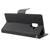 Booky negro Funda Galaxy A8 Plus 2018