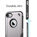 Rugged Protect gris Funda iPhone 7 / 8 / SE 2020