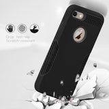 Fiber Protect negro Funda iPhone 7 / 8 / SE 20 / SE 22