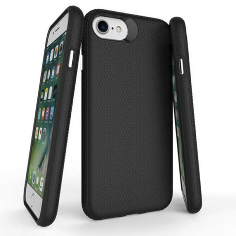 Rigid Protect negro Funda iPhone 7 / 8 / SE 2020