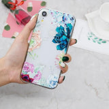 Sempervivum Watercolor Funda iPhone XR