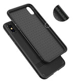 Grip Gel negro Funda iPhone XR
