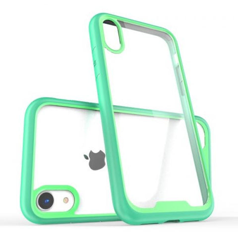 Hybrid Protect verde Funda iPhone XR