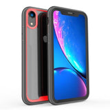 Hybrid Protect rojo Funda iPhone XR