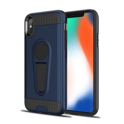 Stand Protect marino  Funda iPhone XS Max