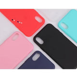 Mel Mate azul claro Funda iPhone X / XS