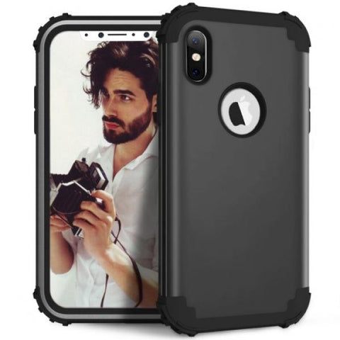Punch Protect negro Funda iPhone X / XS