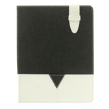 Bicolor Flor negro Funda iPad 2/3/4