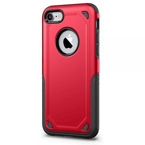 Rugged Protect rojo Funda iPhone 7 / 8 / SE 2020
