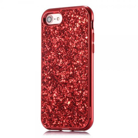 Electroplating red Funda iPhone 7 / 8 / SE 20 / SE 22