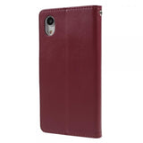 Booky Bravo granate Funda iPhone XR