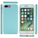 Hard Silicone baby blue Funda iPhone 7 Plus / 8 Plus