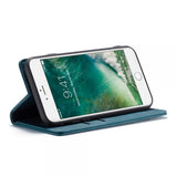 Booky CASEME retro azul Funda iPhone 7 / 8 / SE 20 / SE 22
