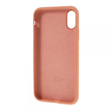 Hard Heart Silicone coral Funda iPhone X / XS