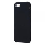 Hard Silicone Negro Funda iPhone 7 / 8 / SE 2020