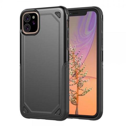 Rugged Protect Negro Funda iPhone 11