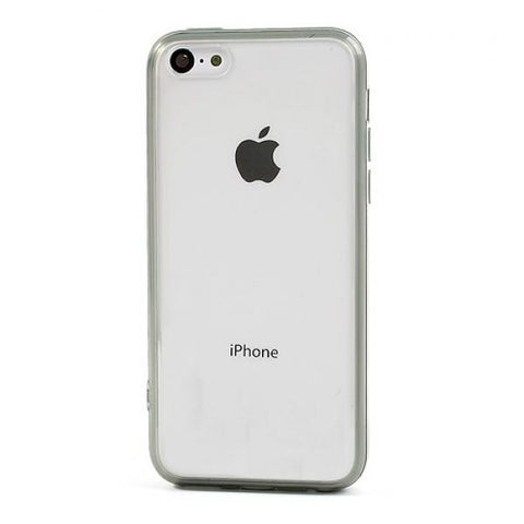 Hybrid Gris/Transparente Funda iPhone 5C