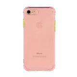 Gel Protect Button salmon Funda iPhone 7 / 8 / SE 20 / SE 22